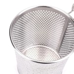 Wooden Handle SS Cylindrical Pasta Boiler/Strainer — view 6