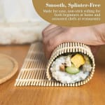 Wooden Sushi Mat — view 3