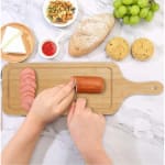 Wooden Rectangle Bat/Platter Plate — view 8