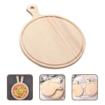 Wooden Round Pizza Bat — view 7