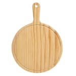 Wooden Round Pizza Bat — view 1