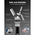 Premium Cream Whipper - Black — view 7