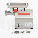 Electric Full SS Meat Mincer with Copper Motor No.22 (Capacity: 220kg/hr | Rpm: 180) — view 4