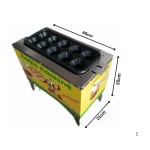 Gas 10 Slot Egg Roller/Sausage Machine — view 2