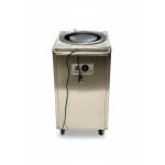 Electric Square Shaped SS Plate Warmer with Temp Controller & Wheel Lock Function - Single (Capacity: 50 plates/batch | Max Plate Size: 27.5cm Diameter) — view 1