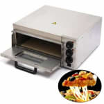 Electric Pizza Oven 1 Deck 1 Tray with Stone - 1AMS (Stone Size: 20x20 inch.) — view 3