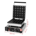 Electric Pancake/Mini Idli Maker with Bottom + Top Plate 25 in 1 — view 5