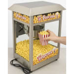 Electric Popcorn Machine with Toughened Glass - SS Body — view 3