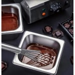 Electric Choco/Cheese Melter - 2 Compartments (2 GN Pans of 1/6 150mm ~ 2.25L/Pan) — view 4