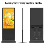 Digital LED Advertising Screen 55" (135cm) with Wooden Packing - Android OS | Wifi | Bluetooth | USB | Ultra HD — view 4