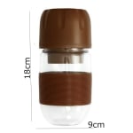 Electric Portable Coffee Bean Grinder / Filter Coffee Maker — view 2