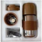 Electric Portable Coffee Bean Grinder / Filter Coffee Maker — view 6