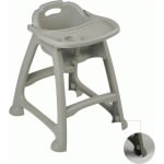 ABS Fibre Baby Chair with Removable Front Cover (1 Carton: 2 Pc) — view 7