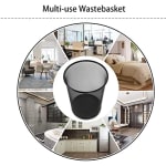 MS Black Wastebin — view 9
