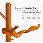 Wooden Jacket/Coat/Cloth Hanger with Stand — view 6