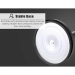 Black + Golden Queue Manager with Top Ball & Black Velvet Rope - (Loose: 2 Poles + 1 Rope ; 1 Carton: 20 Poles + 10 Ropes) | Single pc Box Packing for Poles — view 7