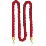 Black + Golden Queue Manager with Top Ball & Red Premium Twisted Rope - (Loose: 2 Poles + 1 Rope ; 1 Carton: 20 Poles + 10 Ropes) | Single pc Box Packing for Poles — view 8