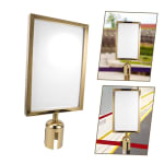 Premium Vertical A4 Size Display Boards - Attachments on Queue Managers — view 3