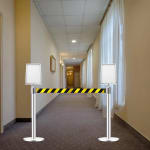 Premium Vertical A4 Size Display Boards - Attachments on Queue Managers — view 6