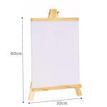 Wooden Mini White Display Board Set with Marker, Eraser & Duster — view 2