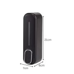 Plastic Soap Dispenser with Manual Press Function - 350ml | Slim Body — view 2