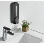 Plastic Soap Dispenser with Manual Press Function - 350ml | Slim Body — view 3