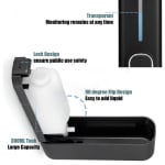 Plastic Soap Dispenser with Manual Press Function - 350ml | Slim Body — view 6
