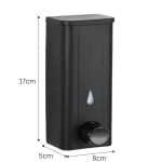 SS Premium Soap Dispenser with Manual Press Function - 350ml — view 2