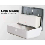 Plastic Heavy Wall Mountable Rectangle Tissue Holder — view 10