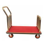 Rectangle Luggage Trolley with Heavy 15cm Diamater Wheels — view 5