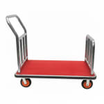 Rectangle Luggage Trolley with Heavy 15cm Diamater Wheels — view 5