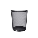 MS Black Wastebin — view 1