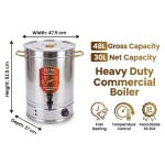 Electric Commercial Milk/Water Boiler — view 3