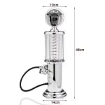 Plastic Bar Butler Liquor Pump Dispenser - 1L | Silver — view 2