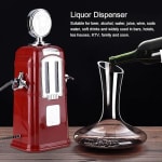 Plastic Bar Butler Liquor Pump Dispenser - Dual Compartment 2L — view 11