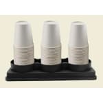 ABS Fibre Cylindrical 3 Slot Cup Holder — view 4