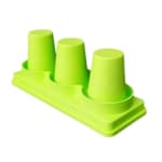 ABS Fibre Cylindrical 3 Slot Cup Holder — view 4