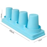 ABS Fibre Cylindrical 4 Slot Cup Holder — view 2