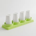 ABS Fibre Cylindrical 4 Slot Cup Holder — view 3
