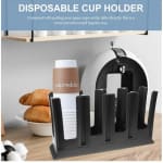 ABS Fibre Straight 4 Slot Cup Holder — view 4