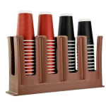 ABS Fibre Straight 4 Slot Cup Holder — view 3