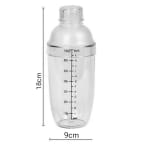 PC Cocktail Shaker with Measurements — view 2