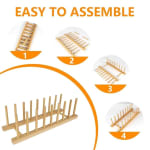 Wooden Multipurpose Bamboo Rack — view 4