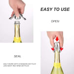 SS Champagne Stopper — view 5
