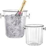 PC Heavy Cylindrical Shaped Ice Bucket — view 3