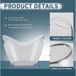 PC Heavy U-Shaped Wine Bucket — view 7