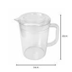 PC Water Jug with Lid - 1800ml | Single pc Box Packing — view 2
