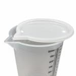 Virgin Plastic Jugs with Measurements + Lid — view 6