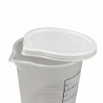 Virgin Plastic Jugs with Measurements + Lid — view 5