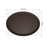 Anti Skid Tray - Premium | Oval | 25" — view 2